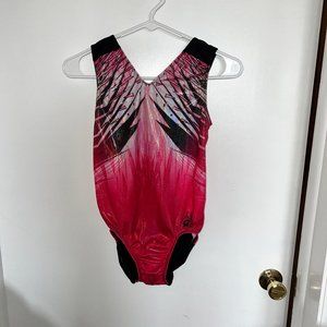 Aly Raisman leo - pink - GK AL